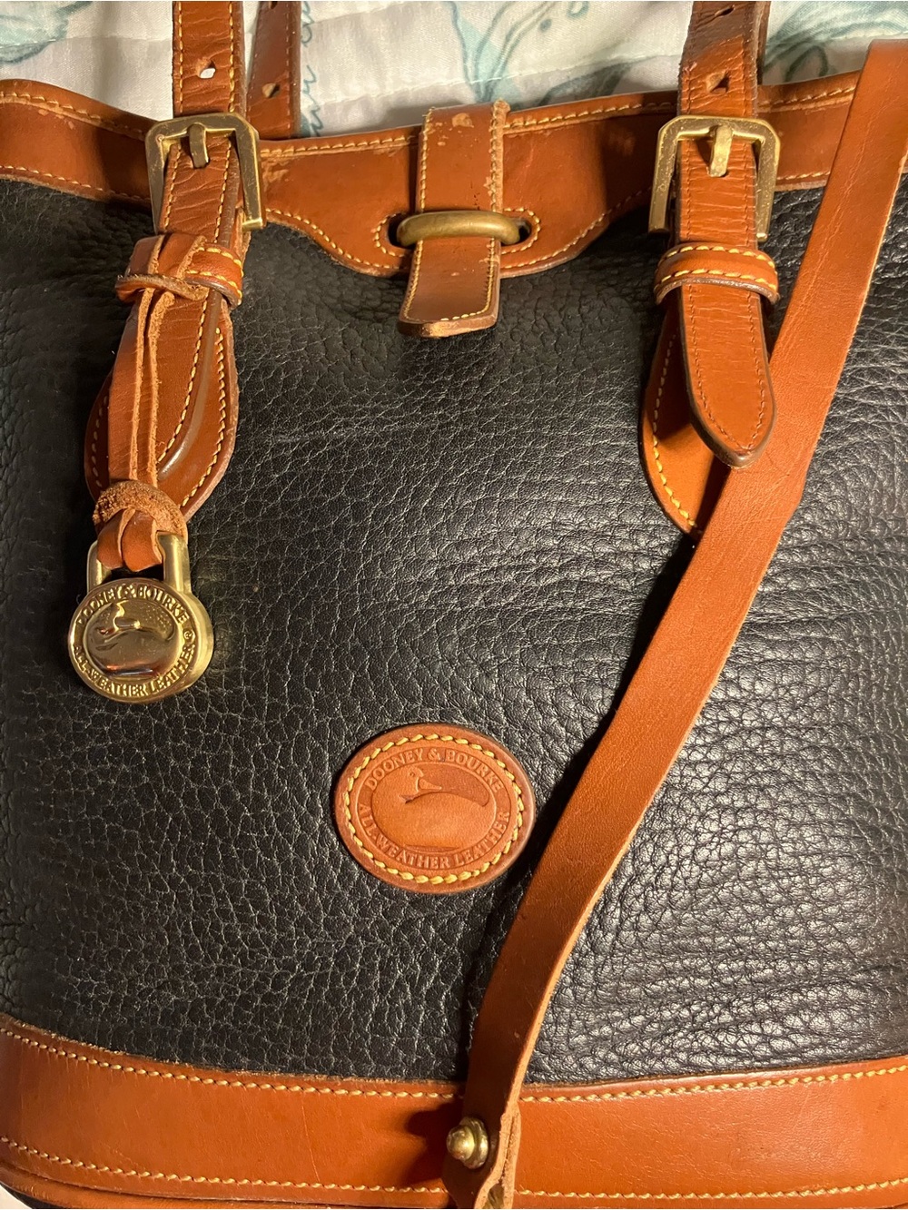 Authentic Vintage Dooney & Bourke Mini Bucket 90s